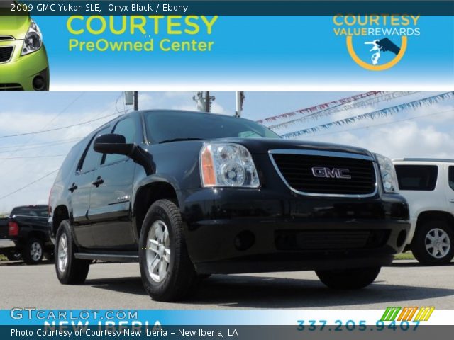 2009 GMC Yukon SLE in Onyx Black