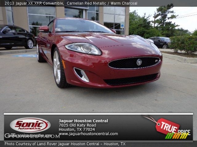 2013 Jaguar XK XKR Convertible in Carnelian Red Metallic