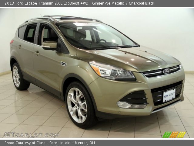 2013 Ford Escape Titanium 2.0L EcoBoost 4WD in Ginger Ale Metallic