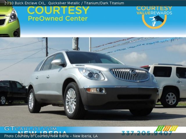 2010 Buick Enclave CXL in Quicksilver Metallic