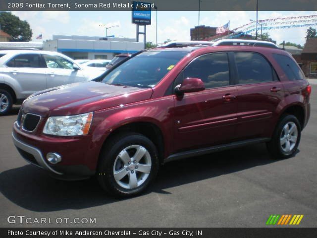 2008 Pontiac Torrent  in Sonoma Red Metallic