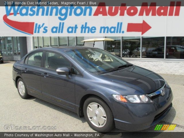 2007 Honda Civic Hybrid Sedan in Magnetic Pearl