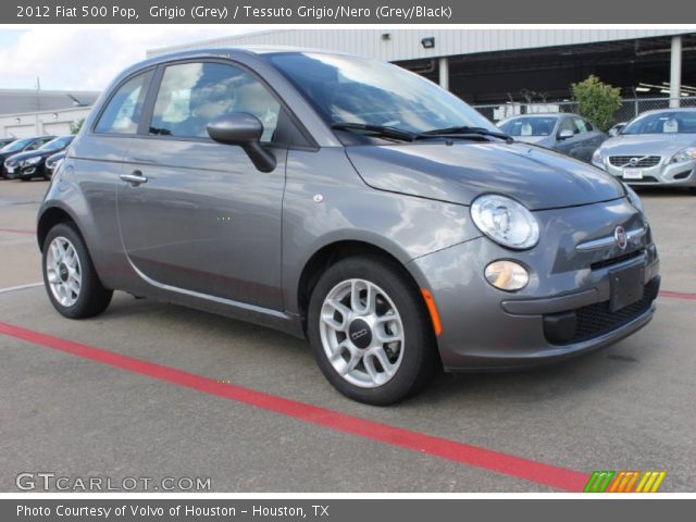 2012 Fiat 500 Pop in Grigio (Grey)