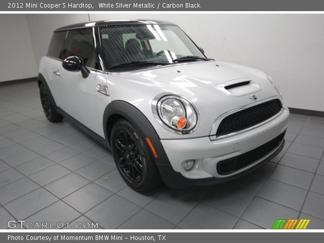 2012 Mini Cooper S Hardtop in White Silver Metallic