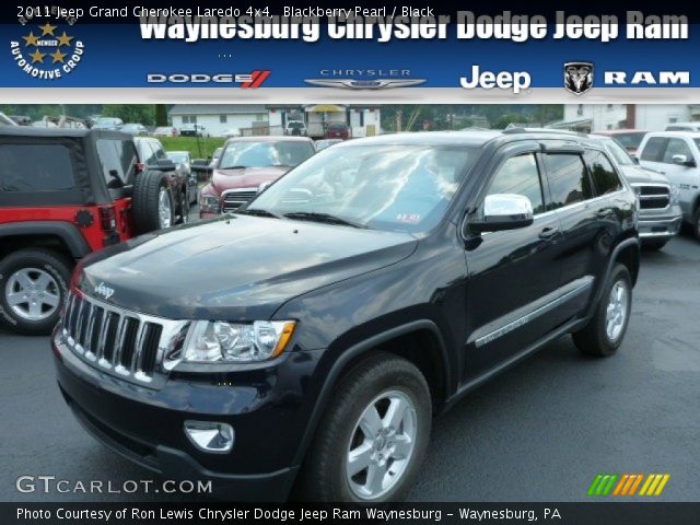 2011 Jeep Grand Cherokee Laredo 4x4 in Blackberry Pearl