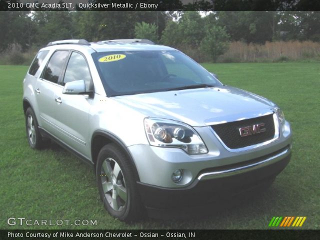 2010 GMC Acadia SLT in Quicksilver Metallic