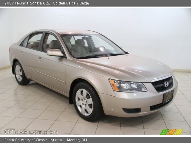 2007 Hyundai Sonata GLS in Golden Beige