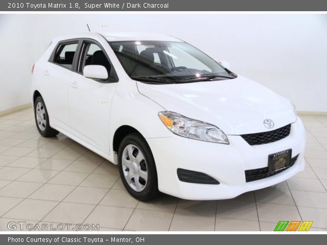 2010 Toyota Matrix 1.8 in Super White