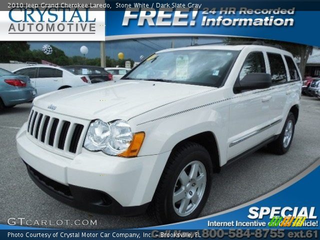 2010 Jeep Grand Cherokee Laredo in Stone White