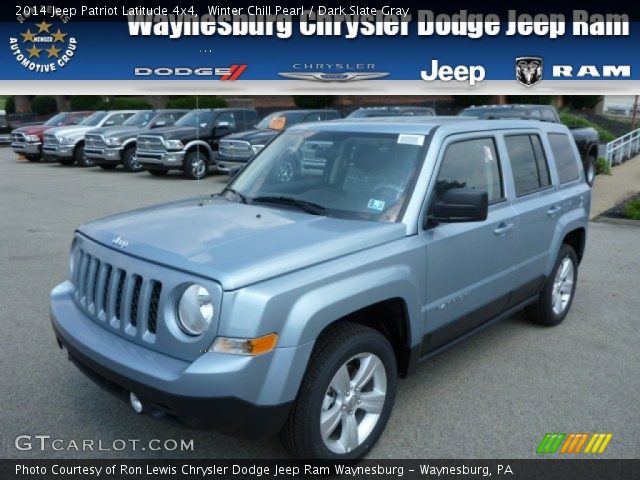 2014 Jeep Patriot Latitude 4x4 in Winter Chill Pearl