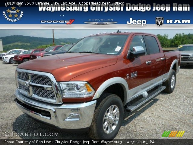 2013 Ram 3500 Laramie Crew Cab 4x4 in Copperhead Pearl