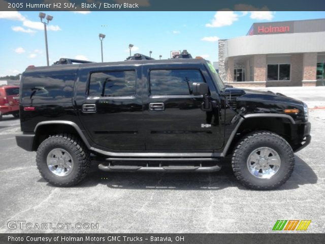 2005 Hummer H2 SUV in Black
