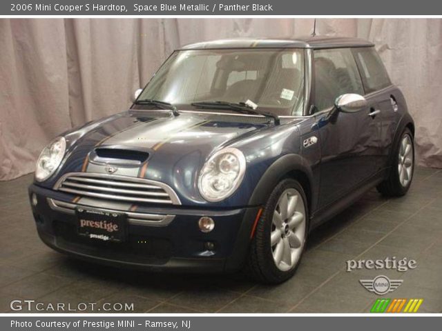 2006 Mini Cooper S Hardtop in Space Blue Metallic