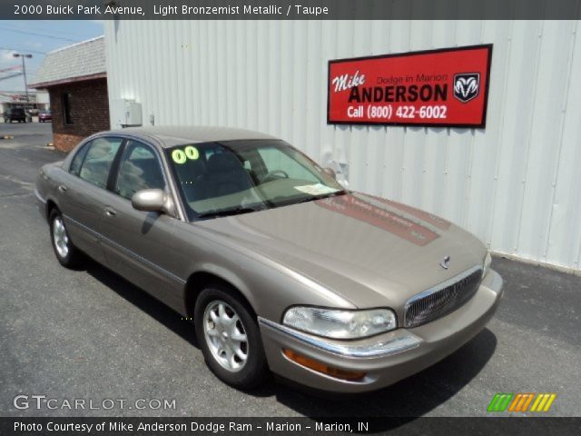 2000 Buick Park Avenue  in Light Bronzemist Metallic