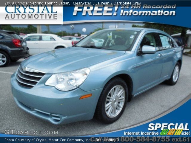 2009 Chrysler Sebring Touring Sedan in Clearwater Blue Pearl