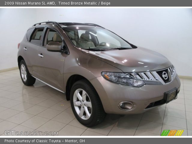 2009 Nissan Murano SL AWD in Tinted Bronze Metallic