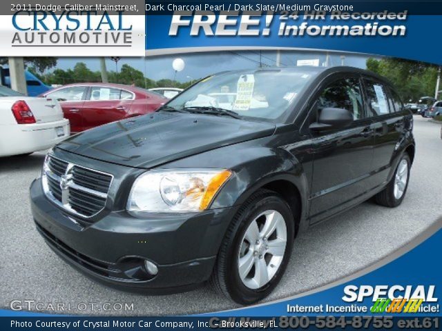 2011 Dodge Caliber Mainstreet in Dark Charcoal Pearl