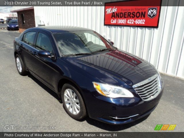 2013 Chrysler 200 Touring Sedan in True Blue Pearl