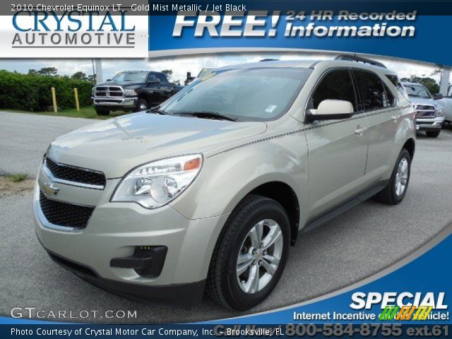 2010 Chevrolet Equinox LT in Gold Mist Metallic