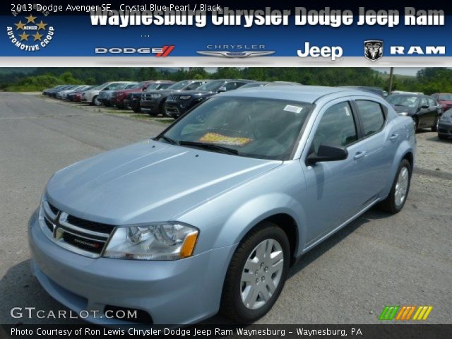 2013 Dodge Avenger SE in Crystal Blue Pearl