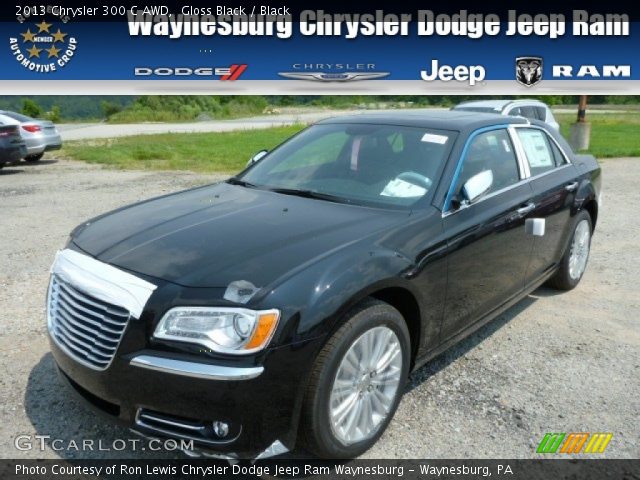 2013 Chrysler 300 C AWD in Gloss Black