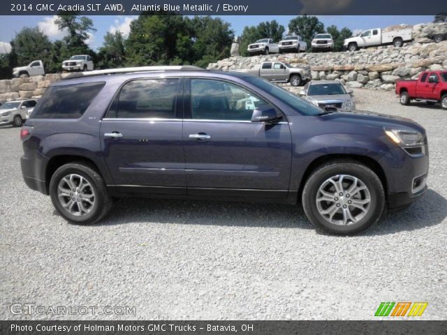 2014 GMC Acadia SLT AWD in Atlantis Blue Metallic