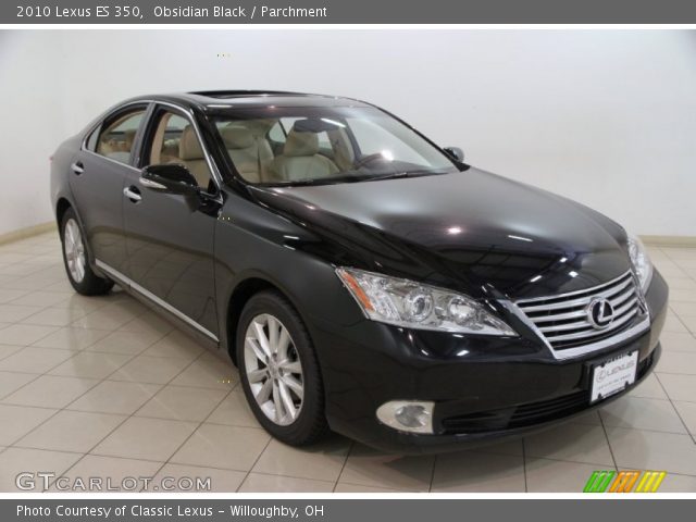 2010 Lexus ES 350 in Obsidian Black