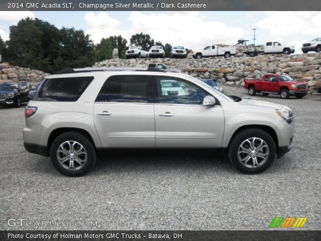 2014 GMC Acadia SLT in Champagne Silver Metallic