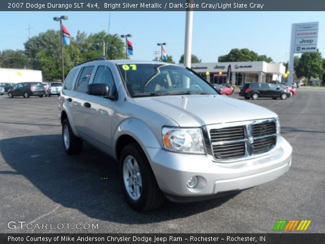 2007 Dodge Durango SLT 4x4 in Bright Silver Metallic