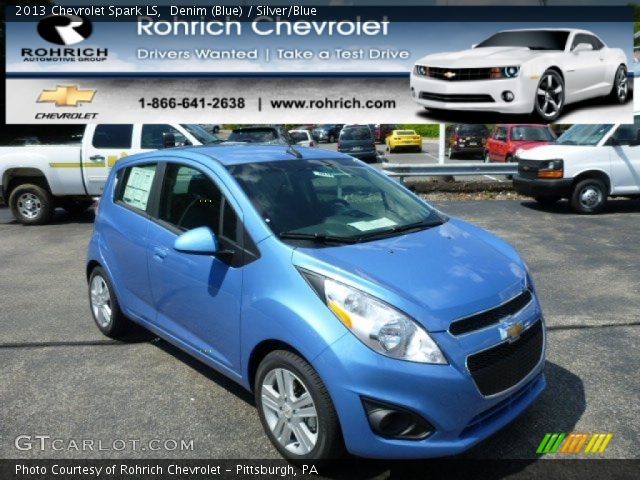 2013 Chevrolet Spark LS in Denim (Blue)