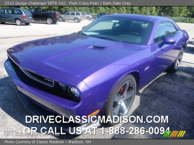 2013 Dodge Challenger SRT8 392 in Plum Crazy Pearl