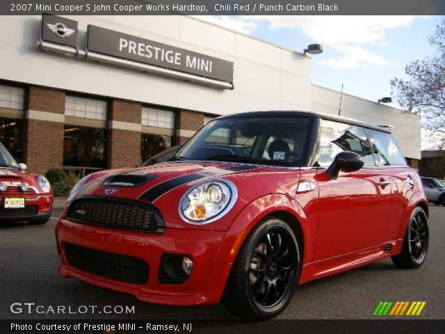 2007 Mini Cooper S John Cooper Works Hardtop in Chili Red