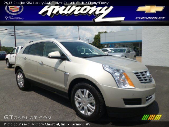 2013 Cadillac SRX Luxury AWD in Silver Coast Metallic