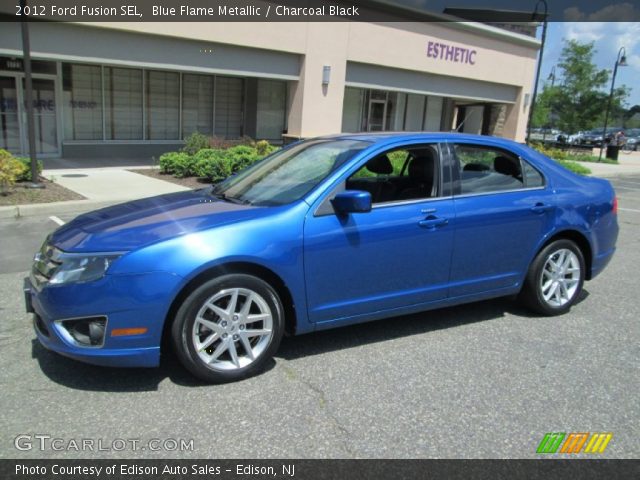2012 Ford Fusion SEL in Blue Flame Metallic