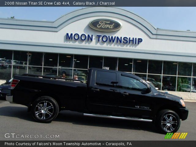 2008 Nissan Titan SE Crew Cab 4x4 in Galaxy Black