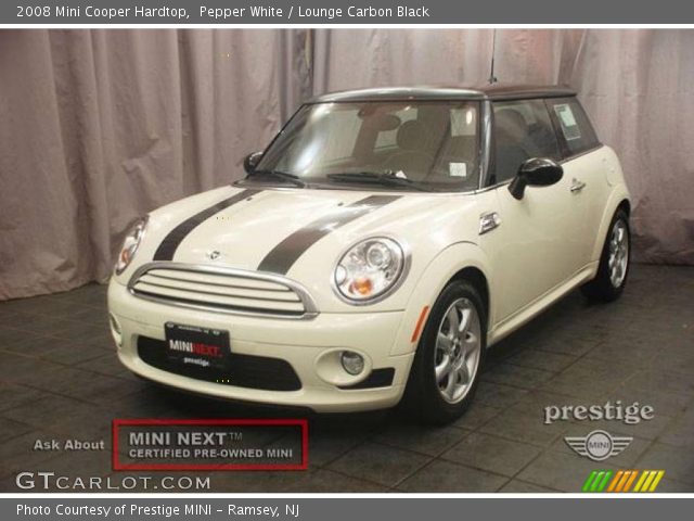2008 Mini Cooper Hardtop in Pepper White