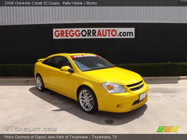 2008 Chevrolet Cobalt SS Coupe in Rally Yellow