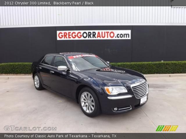 2012 Chrysler 300 Limited in Blackberry Pearl