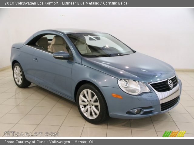 2010 Volkswagen Eos Komfort in Eismeer Blue Metallic