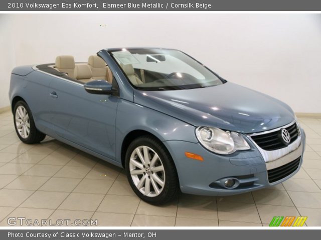 2010 Volkswagen Eos Komfort in Eismeer Blue Metallic