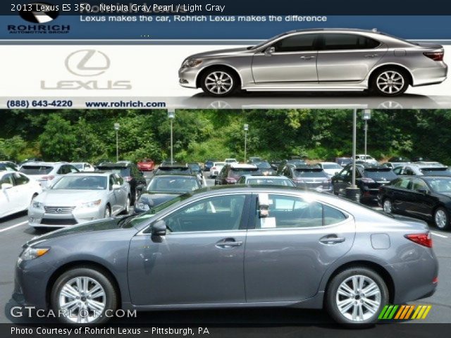 2013 Lexus ES 350 in Nebula Gray Pearl