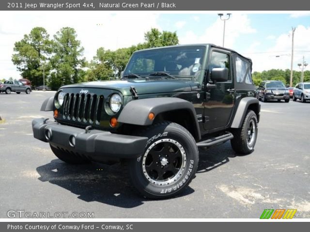2011 Jeep Wrangler Sport 4x4 in Natural Green Pearl