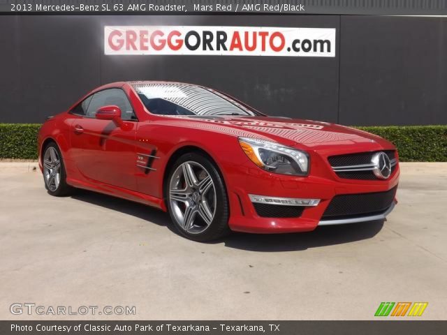 2013 Mercedes-Benz SL 63 AMG Roadster in Mars Red