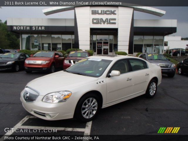 2011 Buick Lucerne CXL in White Diamond TriCoat