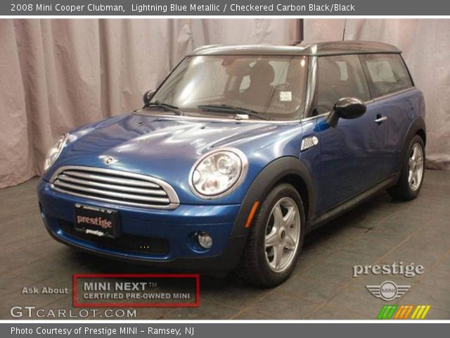 2008 Mini Cooper Clubman in Lightning Blue Metallic