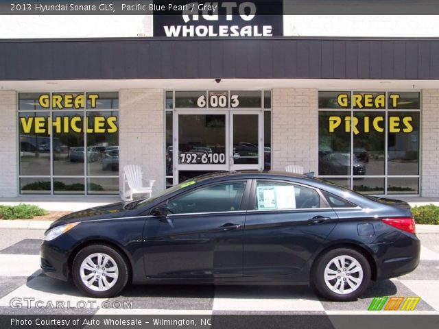 2013 Hyundai Sonata GLS in Pacific Blue Pearl