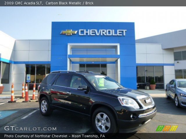 2009 GMC Acadia SLT in Carbon Black Metallic