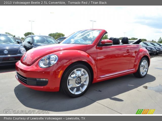 2013 Volkswagen Beetle 2.5L Convertible in Tornado Red