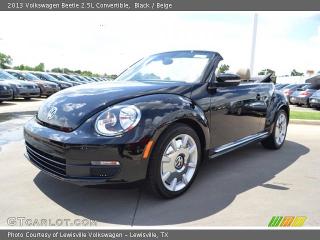 2013 Volkswagen Beetle 2.5L Convertible in Black