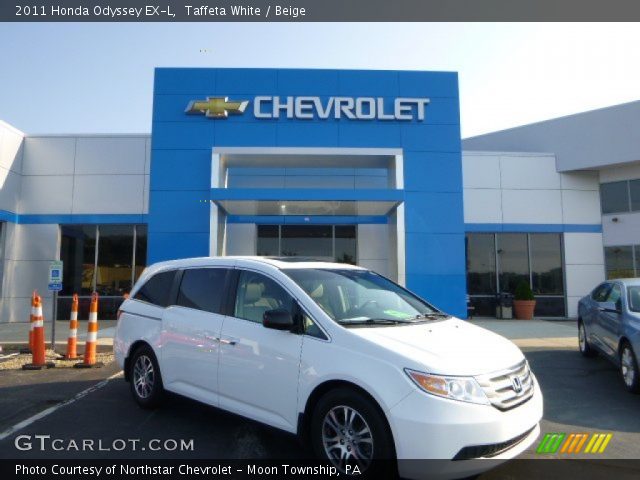 2011 Honda Odyssey EX-L in Taffeta White
